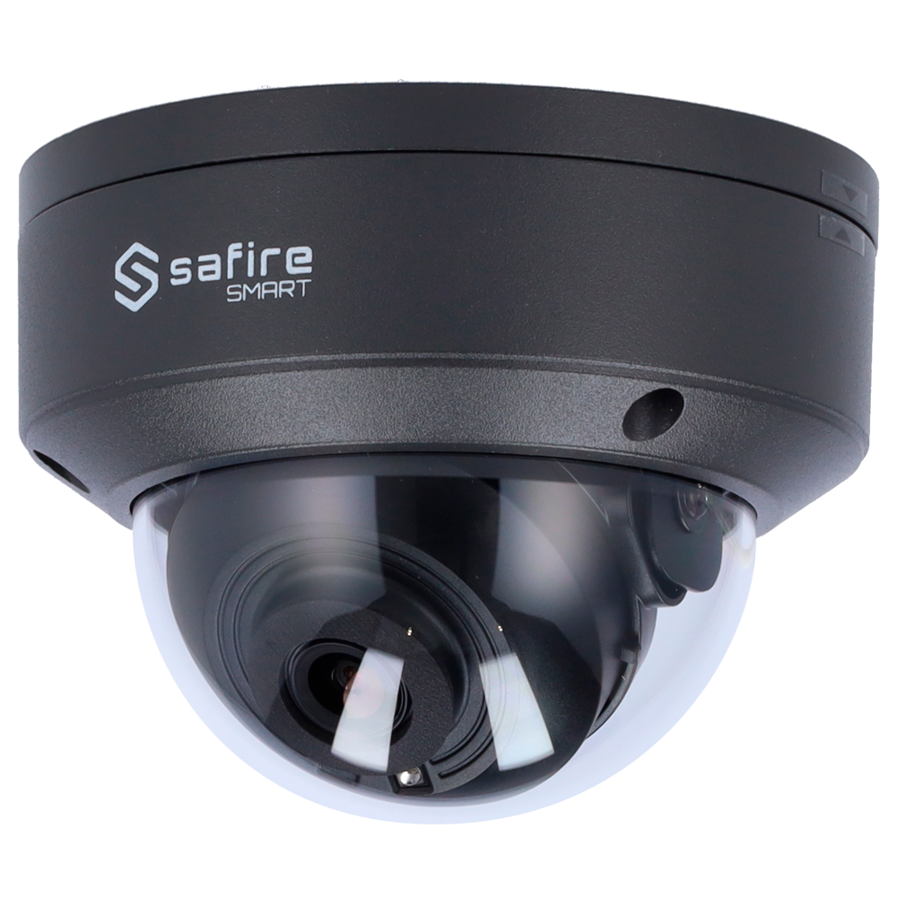 Telecamera IP Dome 4MP 2.8mm Safire Smart con IR PoE AI Base (IPD040-4B1)