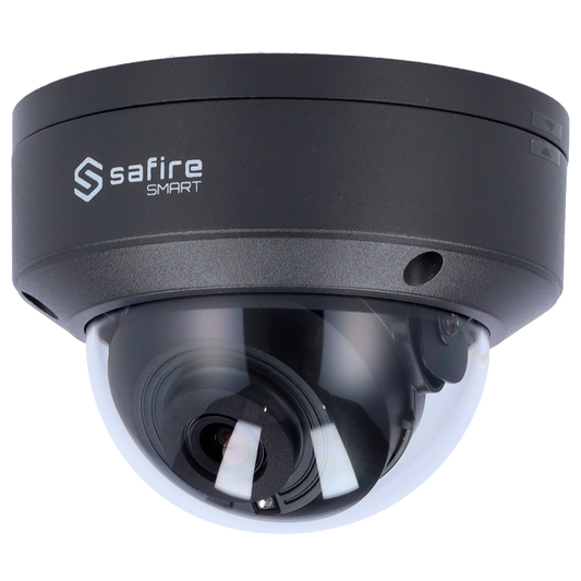 Telecamera IP Dome 4MP 2.8mm Safire Smart con IR PoE AI Base (IPD040-4B1)