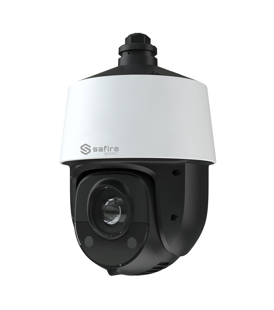 Telecamera IP PTZ 4MP 4.8-120mm Safire Smart con Audio, IR PoE AI Intermedia (IPSD4025ITA-4E1)