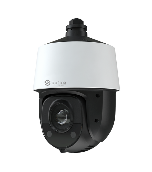Telecamera IP PTZ 4MP 4.8-120mm Safire Smart con Audio, IR PoE AI Intermedia (IPSD4025ITA-4E1)