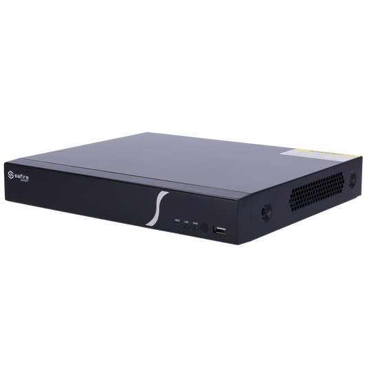 NVR 4 Canali IP Safire Smart 4K con AI e 8MP Compressione  H.265+ 1HDD (NVR6104-B2)
