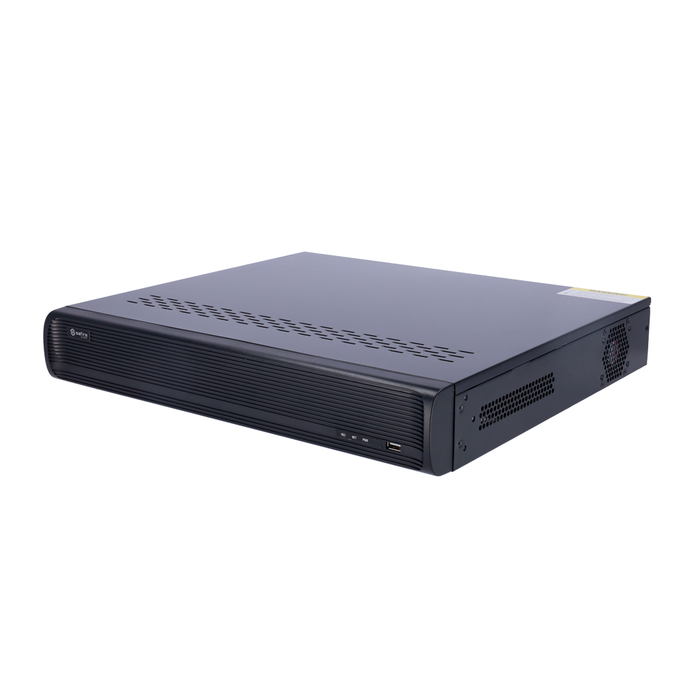 NVR 16 Canali IP Safire Smart 4K con AI e 12MP Compressione H.265+ 4HHD Dewarping Fisheye (NVR8416A-B2)