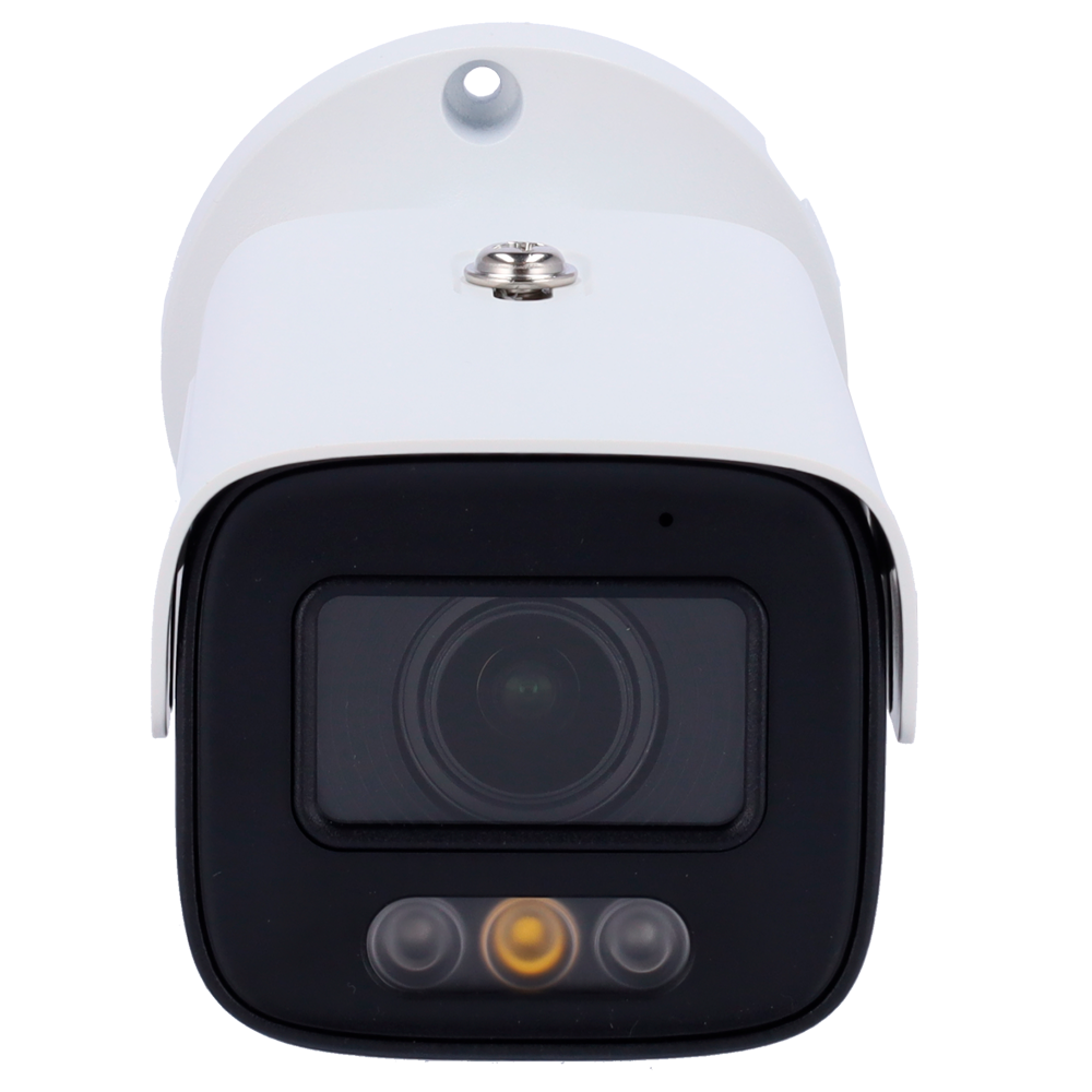 Telecamera IP Bullet 4MP 2.8-12mm Safire Smart con Audio, IR e Luce Bianca PoE (IPB580ZA-4B1-DL)