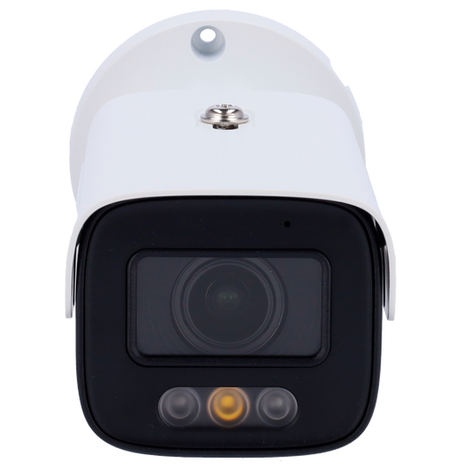 Telecamera IP Bullet 4MP 2.8-12mm Safire Smart con Audio, IR e Luce Bianca PoE (IPB580ZA-4B1-DL)
