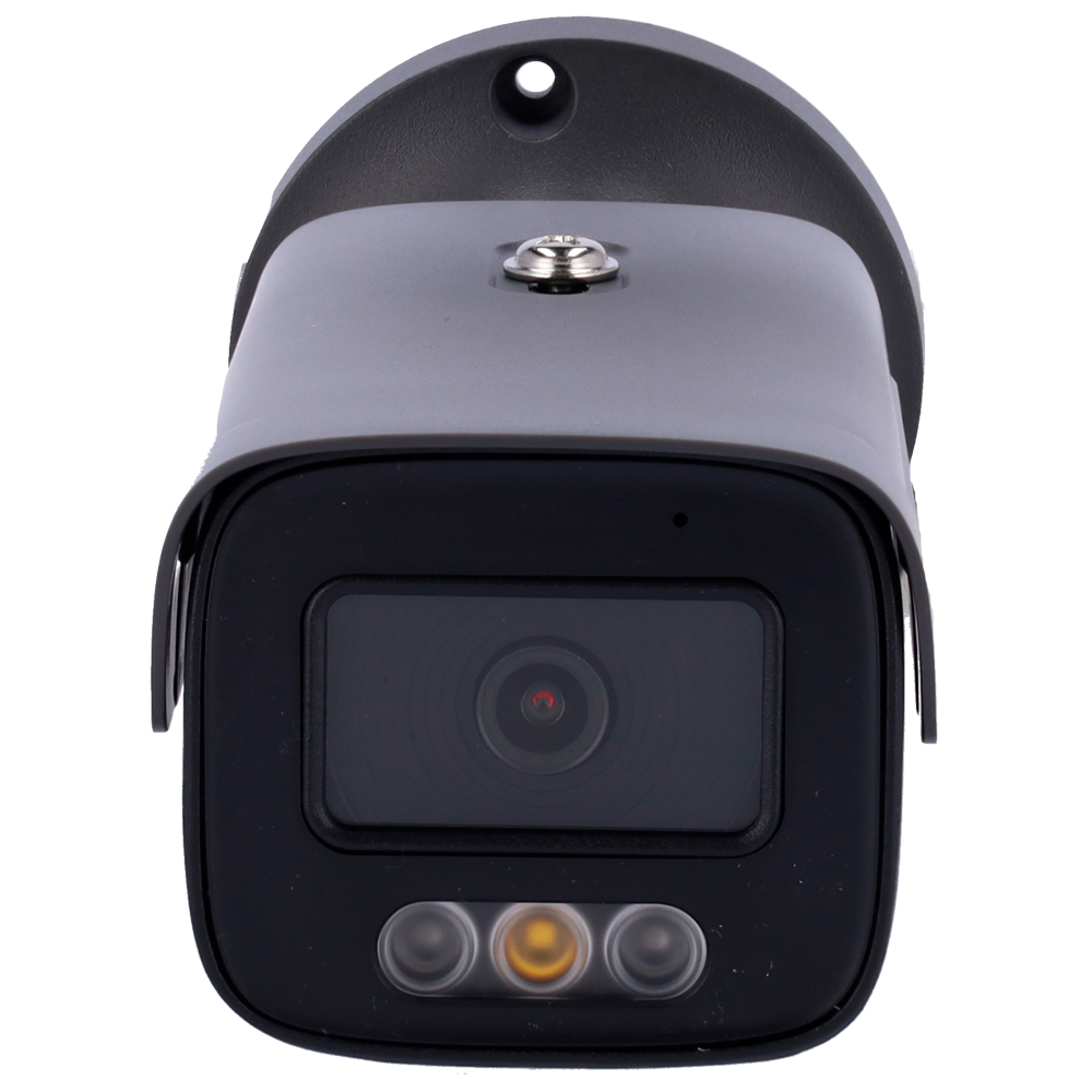 Telecamera IP Bullet 4MP 2.8mm Safire Smart con Audio, IR e Luce Bianca PoE AI Intermedia (IPB380A-4E1-DL)