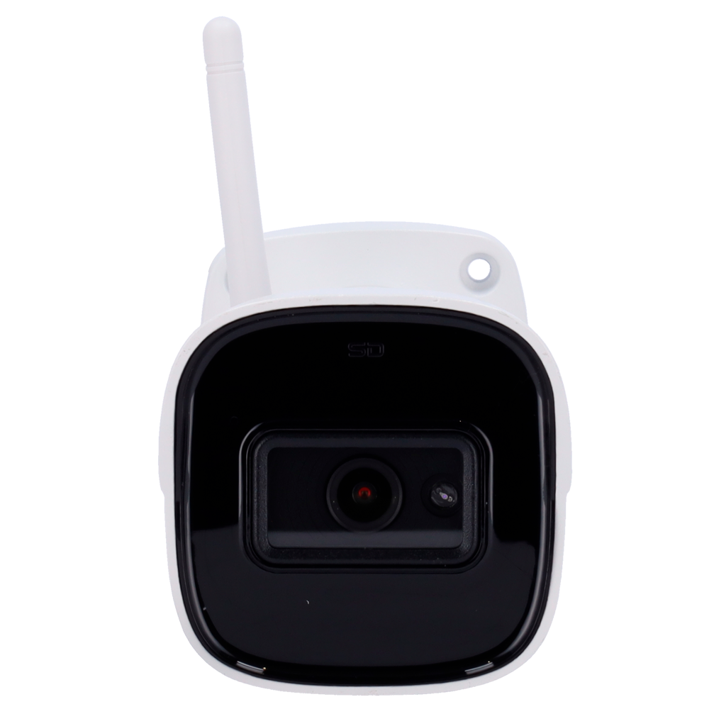 Telecamera IP Bullet 4MP 2.8mm Safire Smart con Audio, IR e Luce Bianca PoE AI Intermedia (IPB070A-4B1-DL)
