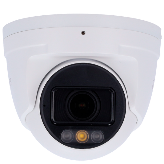 Telecamera IP Turret 4MP 2.8-12mm Safire Smart con Audio, IR e Luce Bianca PoE AI Base (IPT511ZA-4B1-DL)