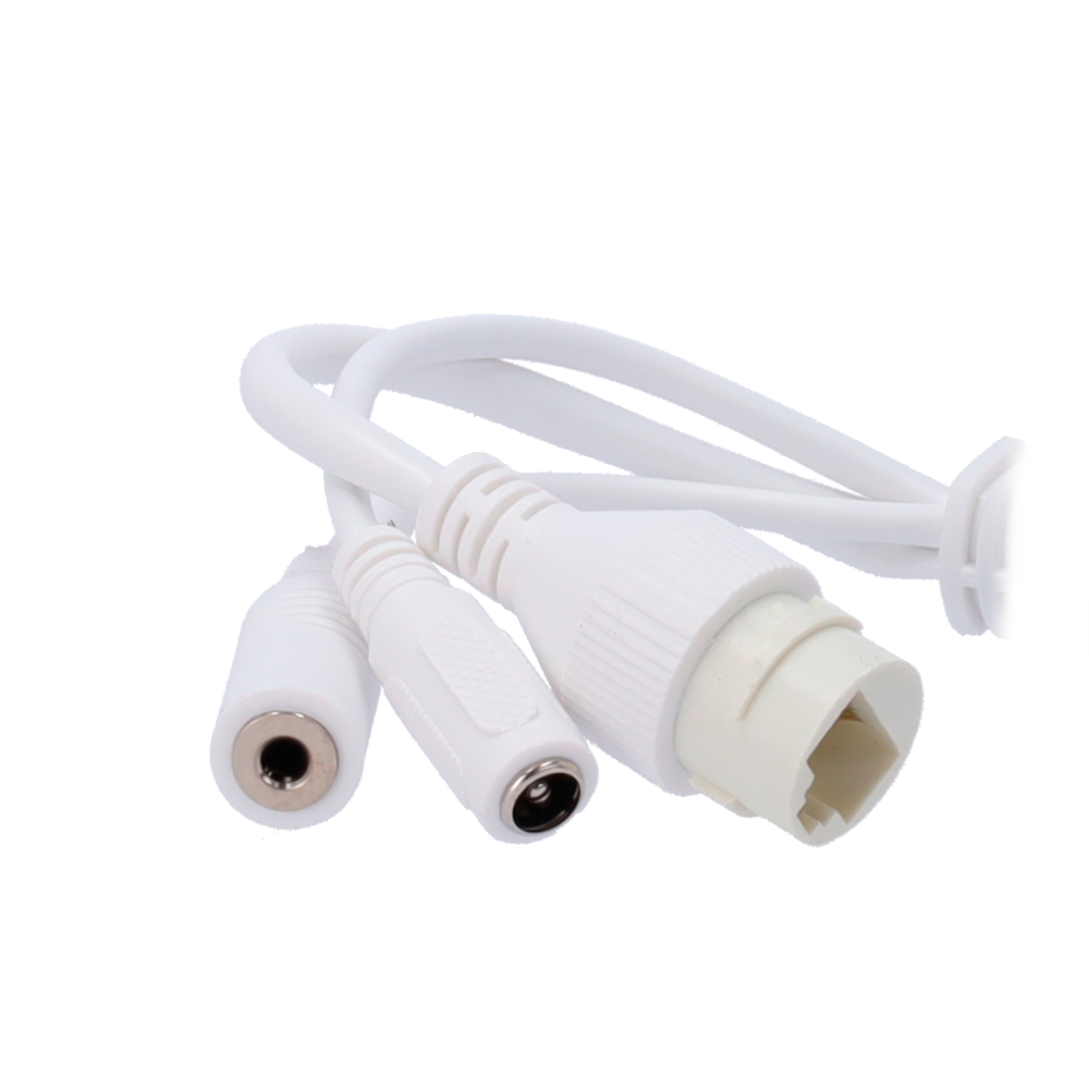 Telecamera IP Bullet 4MP 2.8mm Safire Smart con Audio, IR e Luce Bianca PoE AI Intermedia (IPB380A-4E1-DL)